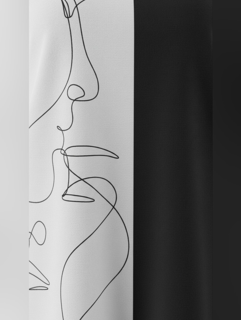 Abstract Elegance Line Art Dress - Picture 5 of 5